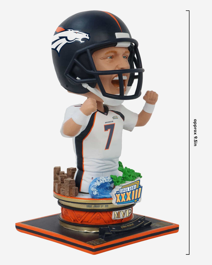 John Elway Denver Broncos Super Bowl XXXIII MVP Bust Bighead Bobblehead FOCO - FOCO.com