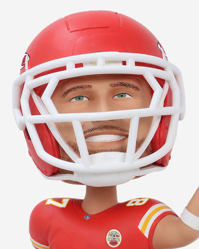 Travis Kelce Kansas City Chiefs Bust Bighead Bobblehead FOCO - FOCO.com