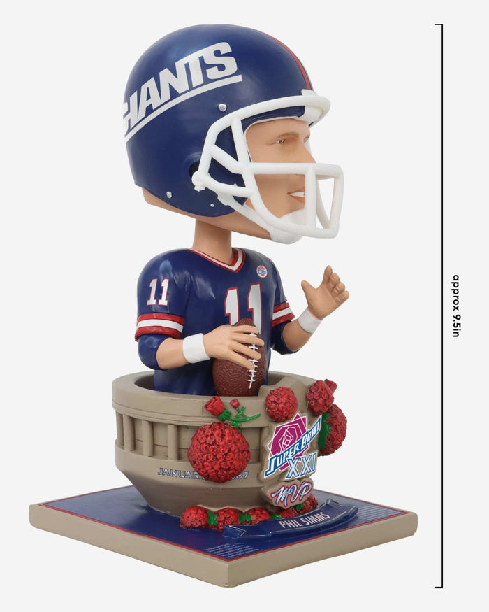 Phil Simms New York Giants Super Bowl XXI MVP Bust Bighead Bobblehead FOCO - FOCO.com