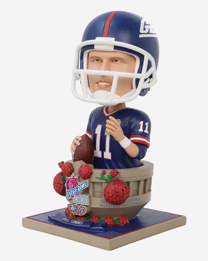 Phil Simms New York Giants Super Bowl XXI MVP Bust Bighead Bobblehead FOCO - FOCO.com