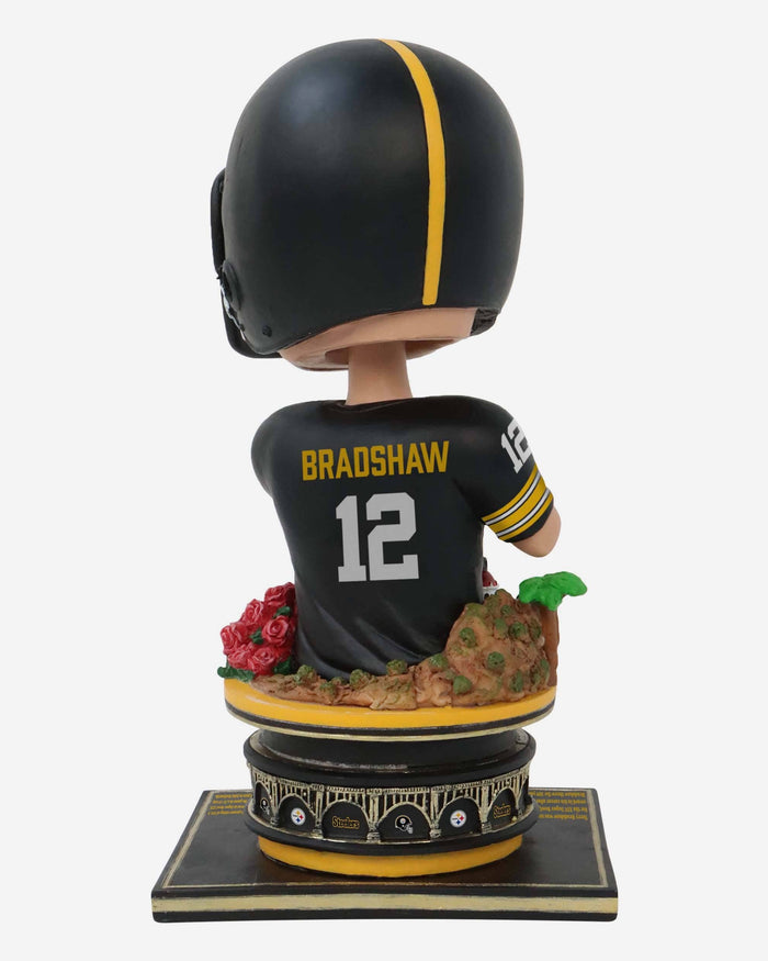 Terry Bradshaw Pittsburgh Steelers Super Bowl XIV MVP Bust Bighead Bobblehead FOCO - FOCO.com