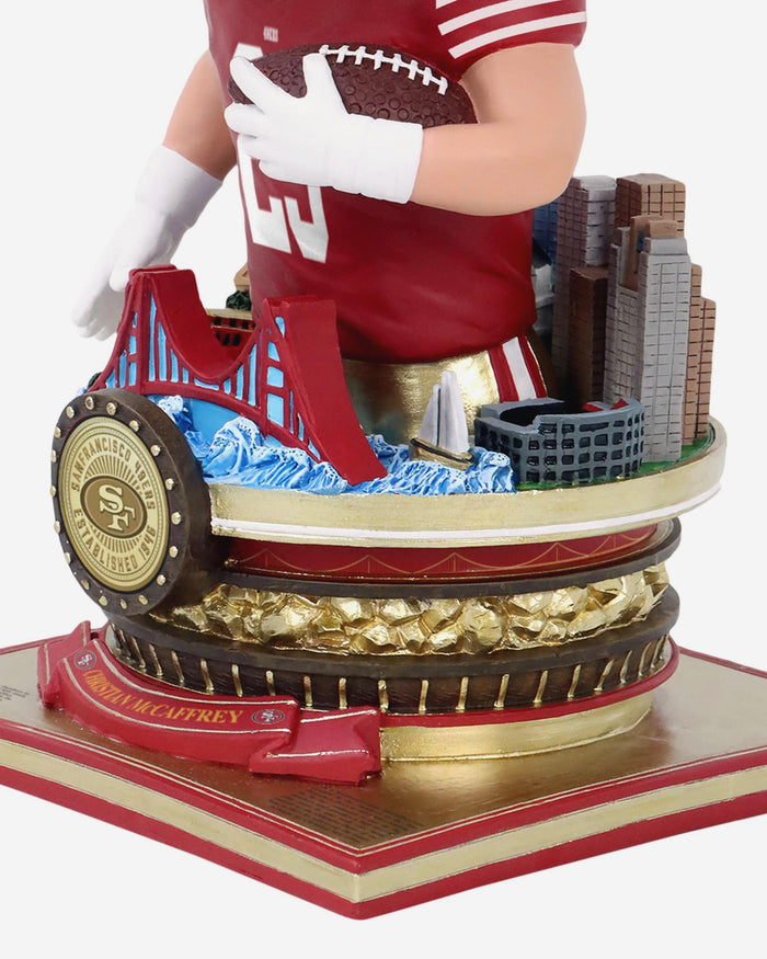 Christian McCaffrey San Francisco 49ers Bust Bighead Bobblehead FOCO - FOCO.com