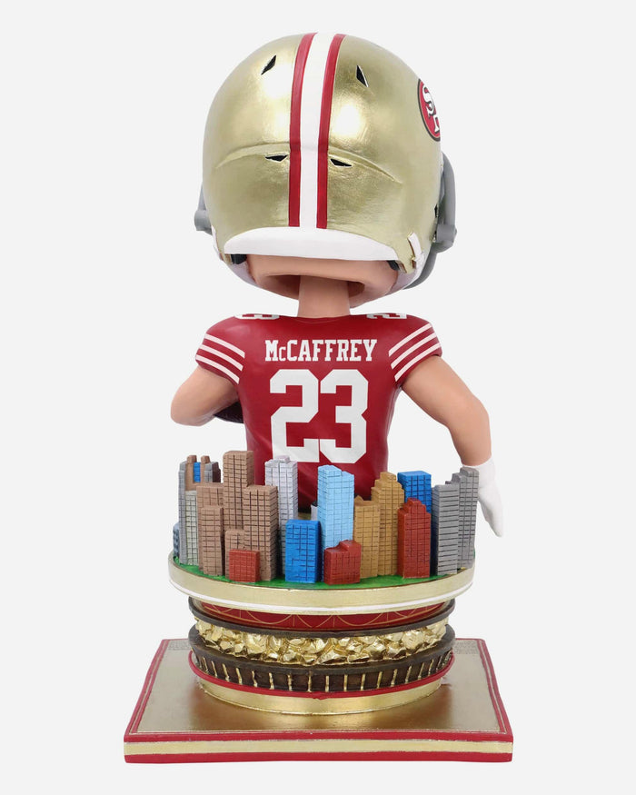 Christian McCaffrey San Francisco 49ers Bust Bighead Bobblehead FOCO - FOCO.com