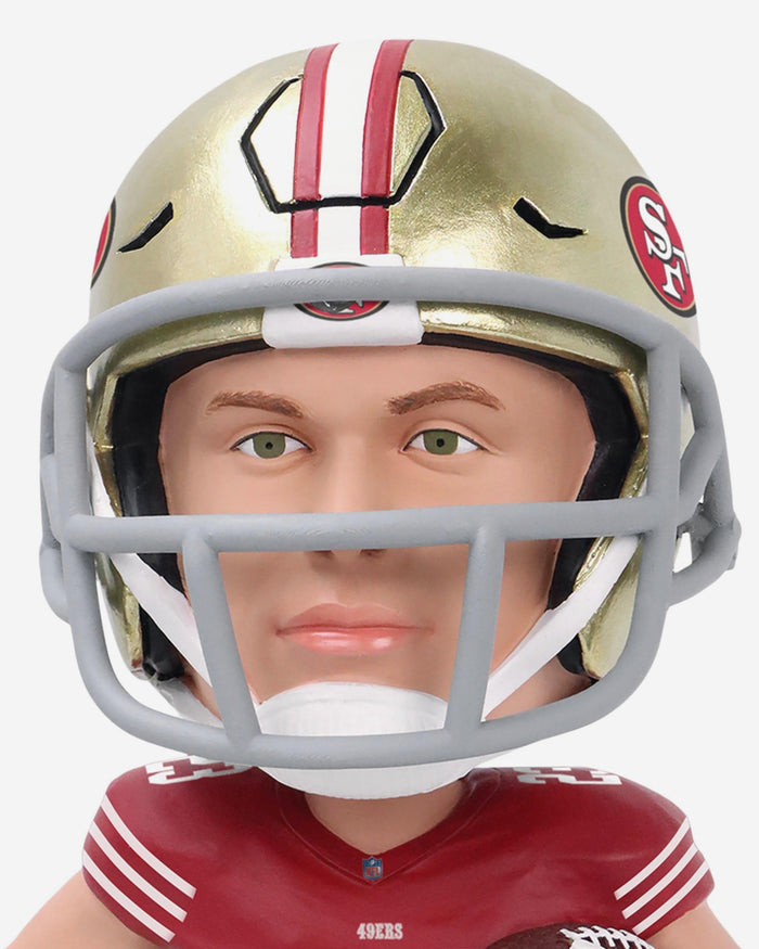 Christian McCaffrey San Francisco 49ers Bust Bighead Bobblehead FOCO - FOCO.com