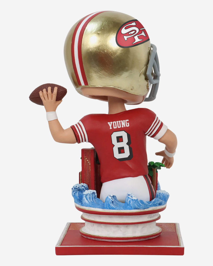 Steve Young San Francisco 49ers Super Bowl XXIX MVP Bust Bighead Bobblehead FOCO - FOCO.com