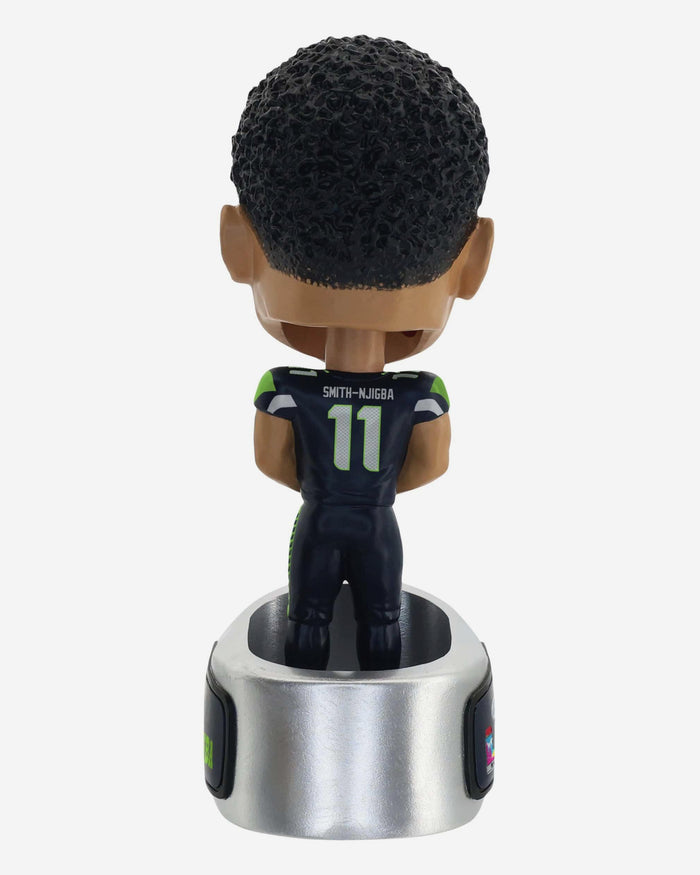 Jaxon Smith-Njigba Seattle Seahawks Super Bowl LX Champions Ring Base Bighead Bobblehead FOCO - FOCO.com