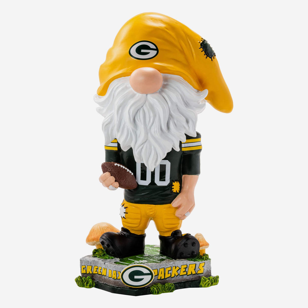 Green Bay Packers Gnome Bobblehead FOCO - FOCO.com