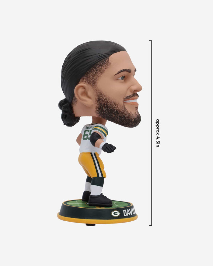 David Bakhtiari Green Bay Packers Field Stripe Mini Bighead Bobblehead FOCO - FOCO.com