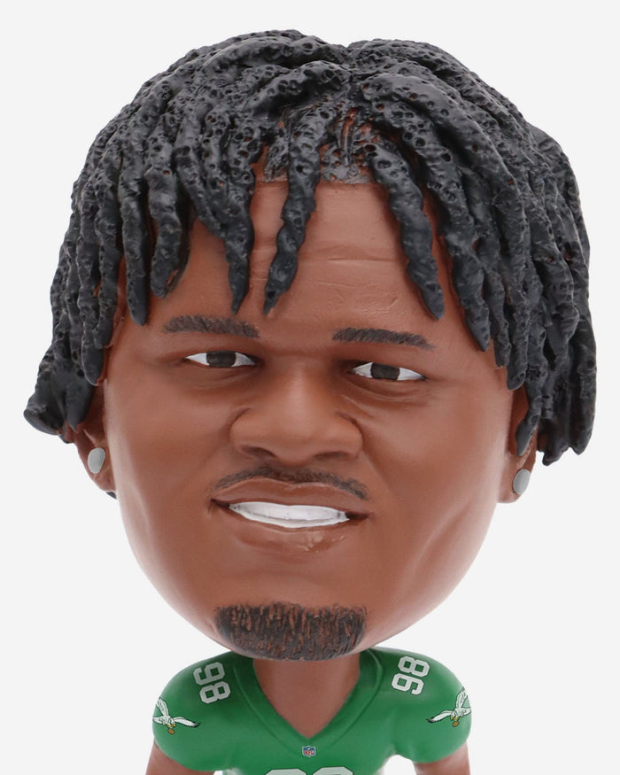 Jalen Carter Philadelphia Eagles Kelly Green Uniform Field Stripe Mini Bighead Bobblehead FOCO - FOCO.com