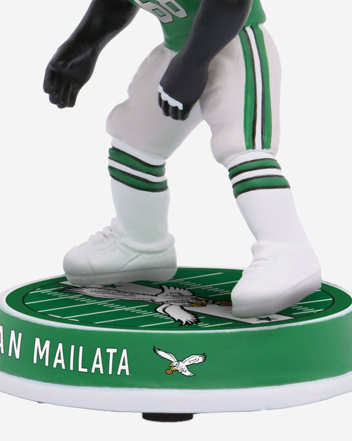 Jordan Mailata Philadelphia Eagles Kelly Green Uniform Field Stripe Mini Bighead Bobblehead FOCO - FOCO.com