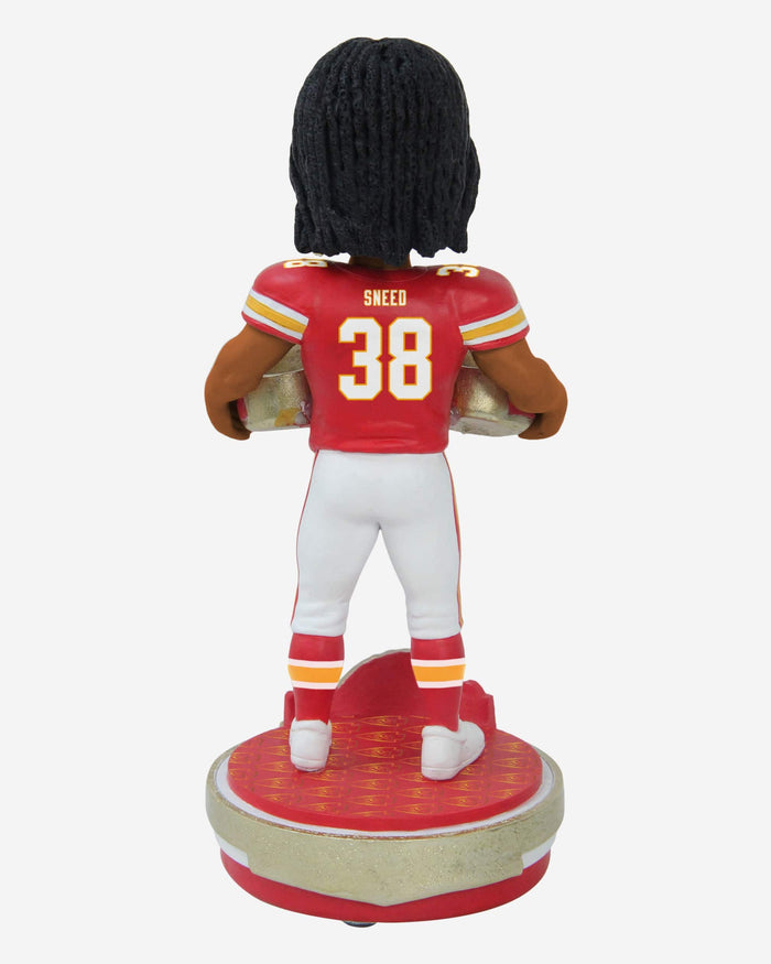 L'Jarius Sneed Kansas City Chiefs Super Bowl LVIII Champions Bobblehead FOCO - FOCO.com