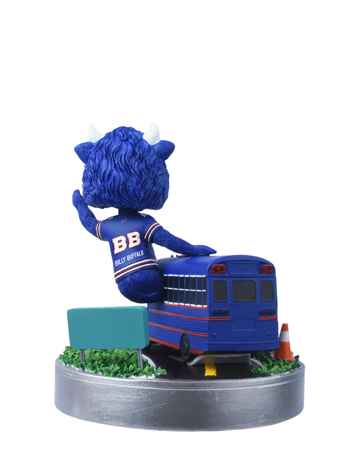 Billy Buffalo Buffalo Bills Back to Football Bus Mascot Mini Bobblehead