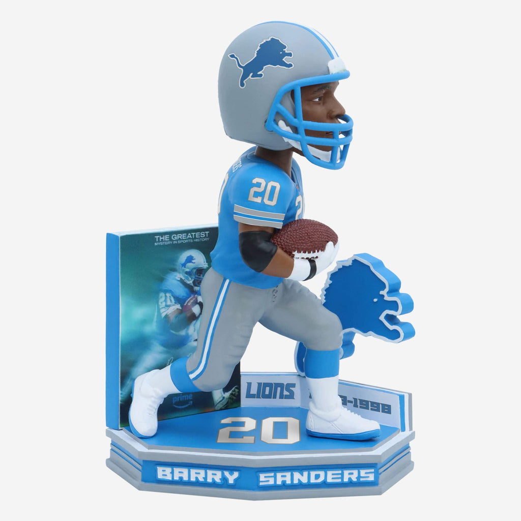 Barry Sanders Detroit Lions Bye Bye Barry Bobblehead FOCO - FOCO.com