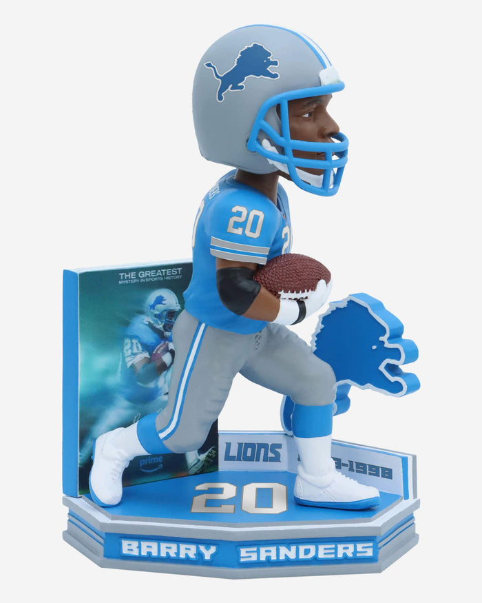 Barry Sanders Detroit Lions Bye Bye Barry Bobblehead FOCO - FOCO.com