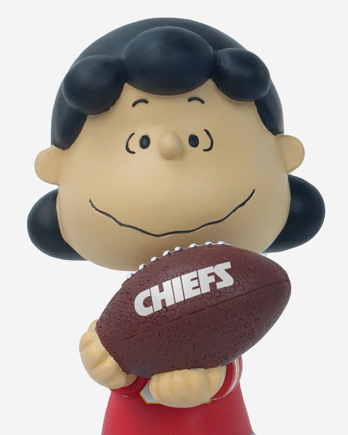 Lucy Van Pelt Peanuts Kansas City Chiefs Super Bowl LVIII Champions Ring Base Bobblehead  FOCO - FOCO.com