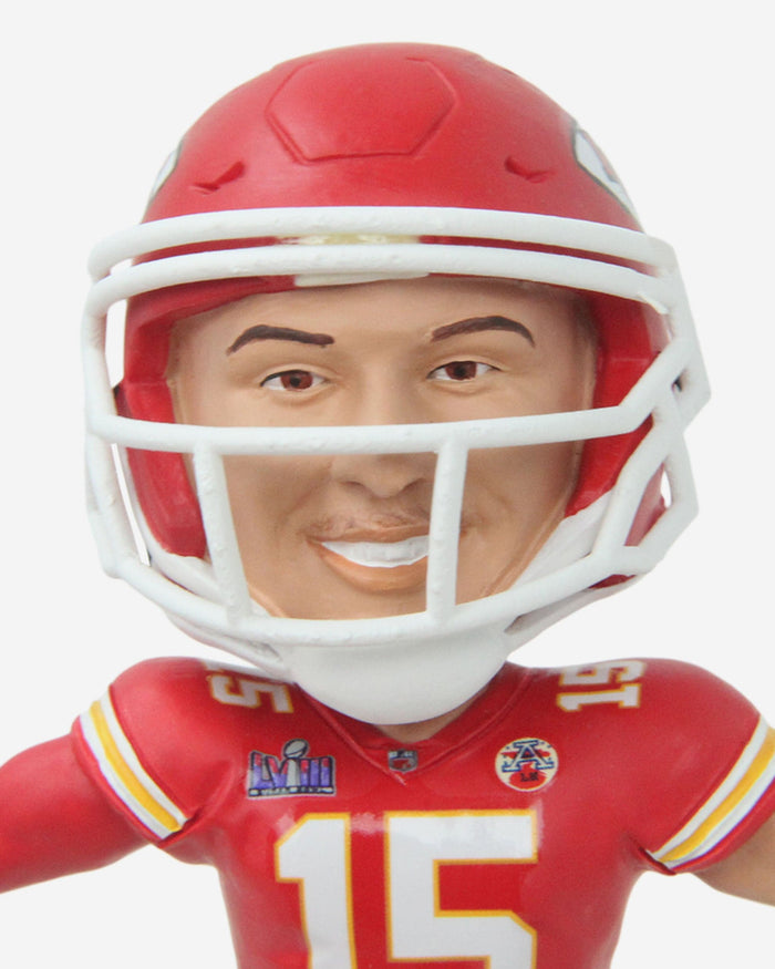 Patrick Mahomes & Mecole Hardman & Travis Kelce Kansas City Chiefs Super Bowl LVIII Triple Bobblehead FOCO - FOCO.com