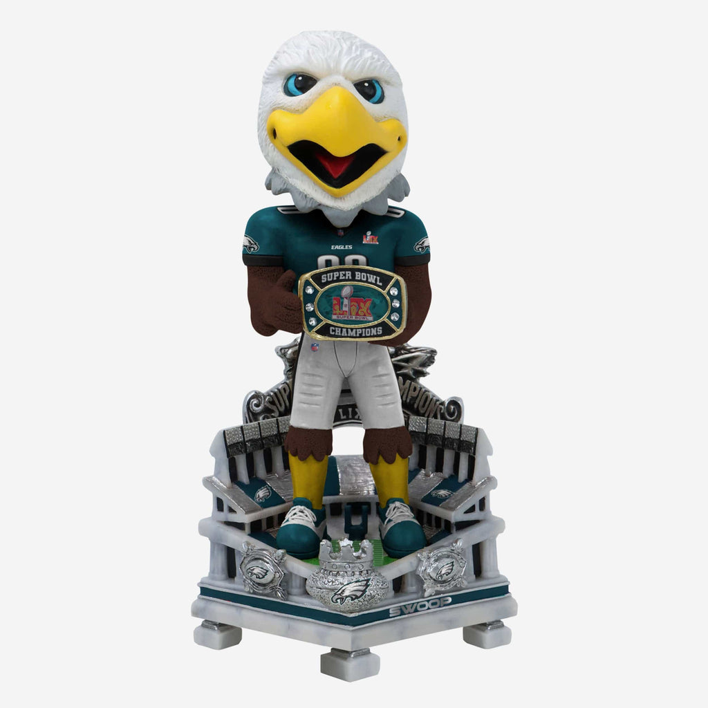 Swoop Philadelphia Eagles Super Bowl LIX Champions Celebration Mascot Bobblehead FOCO - FOCO.com