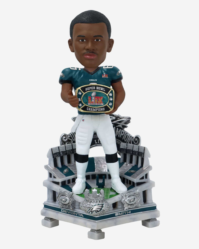 DeVonta Smith Philadelphia Eagles Super Bowl LIX Champions Celebration Bobblehead FOCO - FOCO.com