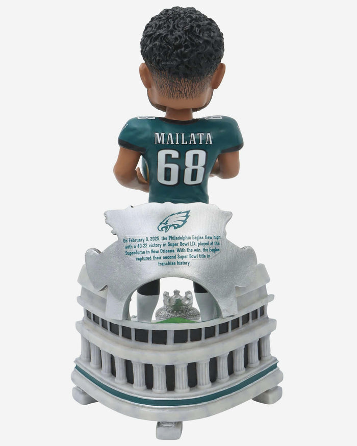 Jordan Mailata Philadelphia Eagles Super Bowl LIX Champions Celebration Bobblehead FOCO - FOCO.com