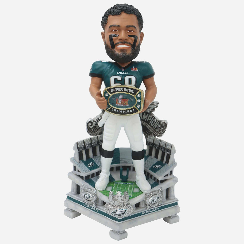 Jordan Mailata Philadelphia Eagles Super Bowl LIX Champions Celebration Bobblehead FOCO - FOCO.com
