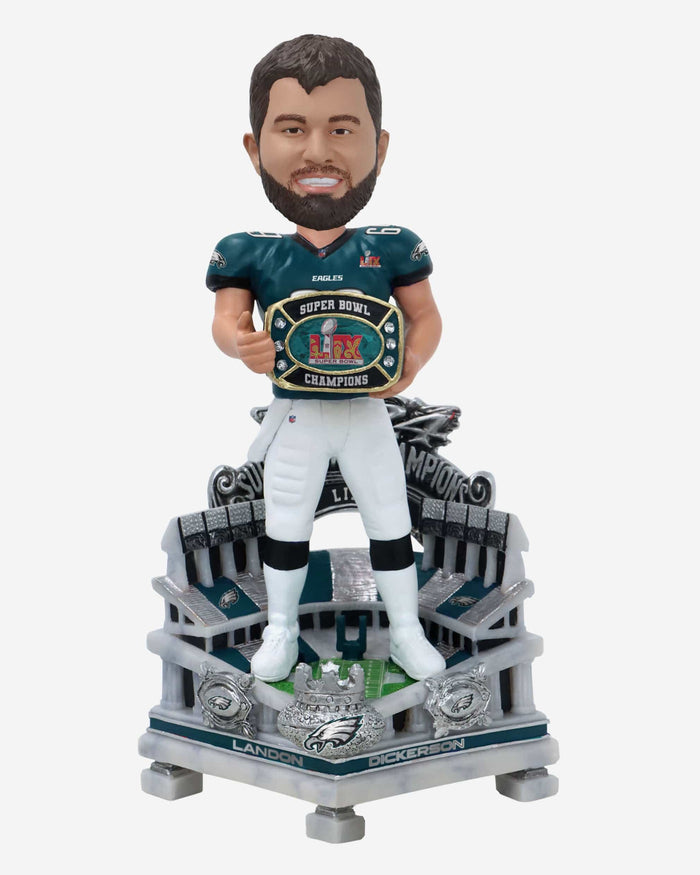 Landon Dickerson Philadelphia Eagles Super Bowl LIX Champions Celebration Bobblehead FOCO - FOCO.com