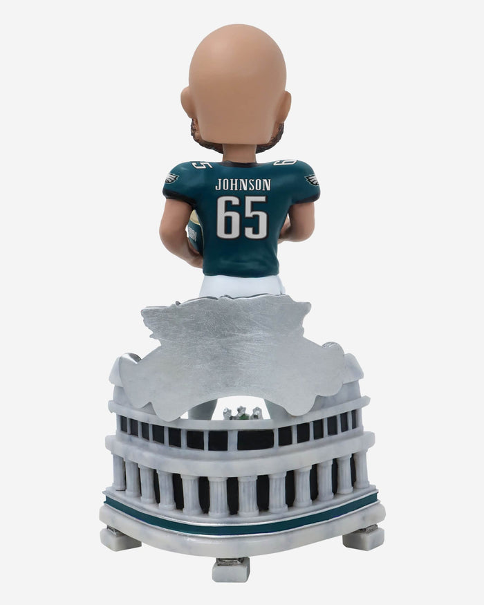 Lane Johnson Philadelphia Eagles Super Bowl LIX Champions Celebration Bobblehead FOCO - FOCO.com