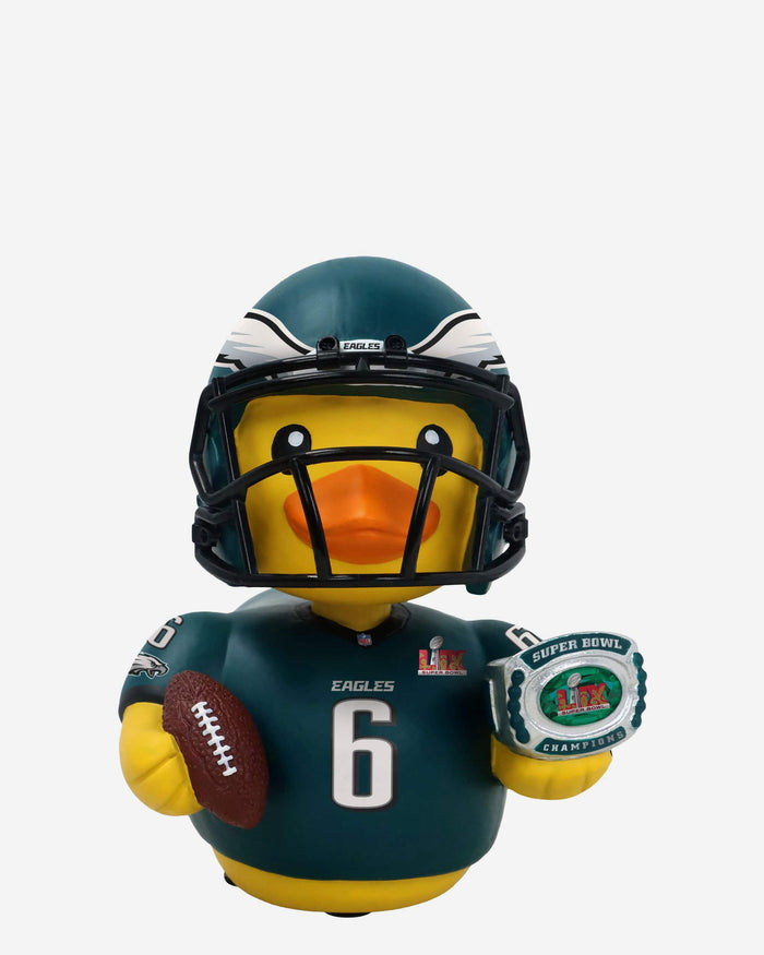 DeVonta Smith Philadelphia Eagles Super Bowl LIX Champions Player Bobble Duck Mini Bobblehead FOCO - FOCO.com