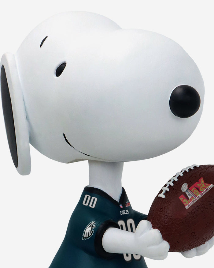 Philadelphia Eagles Snoopy Peanuts Super Bowl LIX Champions Ring Bobblehead FOCO - FOCO.com