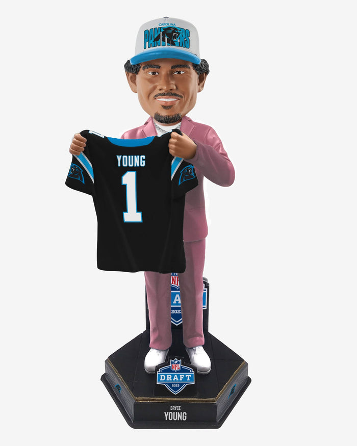 Bryce Young Carolina Panthers 2023 Draft Pick Bobblehead FOCO - FOCO.com