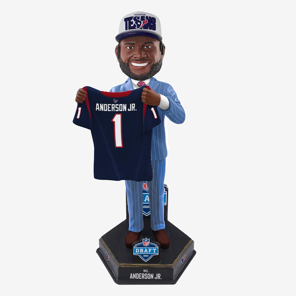 Will Anderson Jr Houston Texans 2023 Draft Pick Bobblehead FOCO - FOCO.com