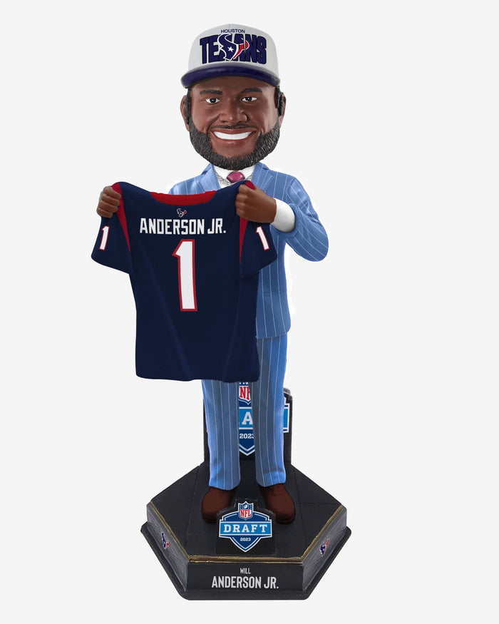 Will Anderson Jr Houston Texans 2023 Draft Pick Bobblehead FOCO - FOCO.com