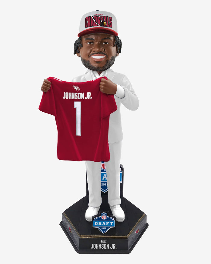 Paris Johnson Arizona Cardinals 2023 Draft Pick Bobblehead FOCO - FOCO.com