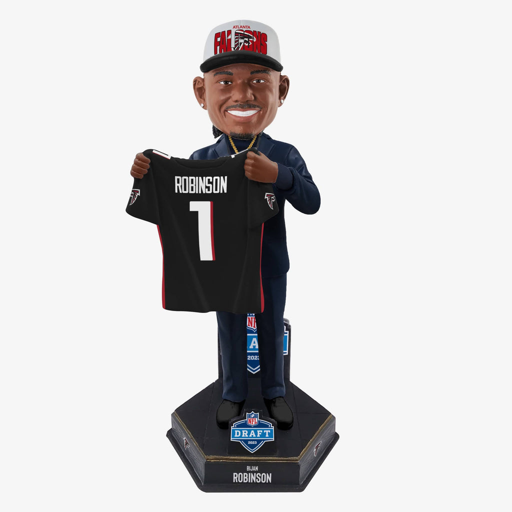 Bijan Robinson Atlanta Falcons 2023 Draft Pick Bobblehead FOCO - FOCO.com