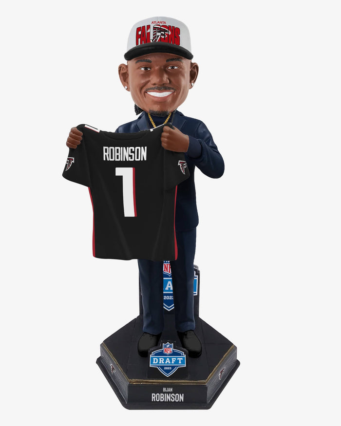 Bijan Robinson Atlanta Falcons 2023 Draft Pick Bobblehead FOCO - FOCO.com