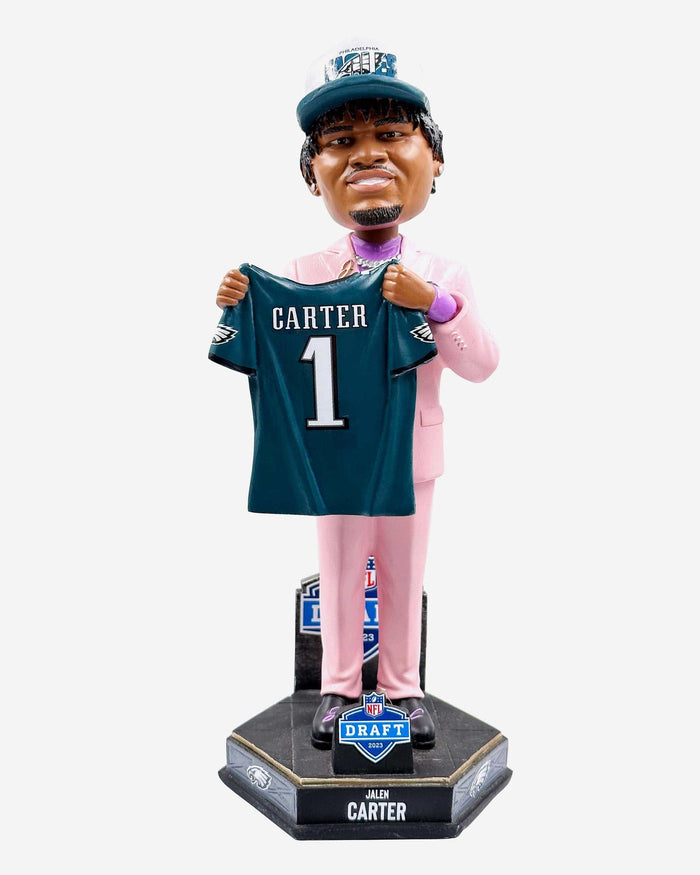 Jalen Carter Philadelphia Eagles 2023 Draft Pick Bobblehead FOCO - FOCO.com