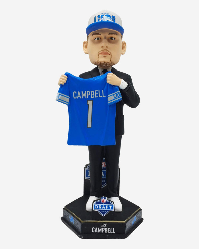 Jack Campbell Detroit Lions 2023 Draft Pick Bobblehead FOCO - FOCO.com