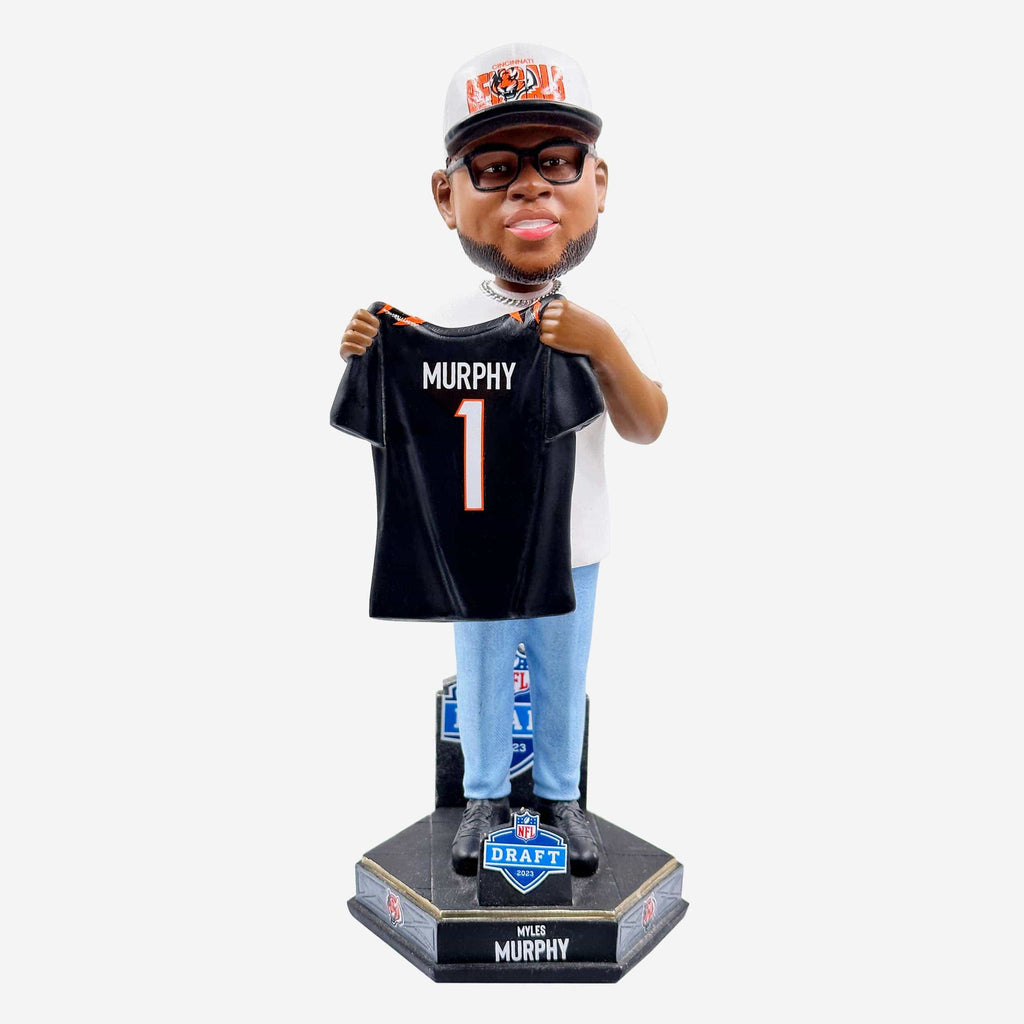 Myles Murphy Cincinnati Bengals 2023 Draft Pick Bobblehead FOCO - FOCO.com