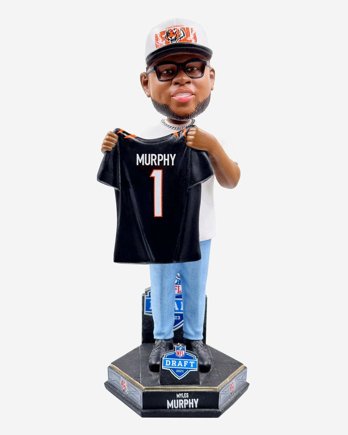 Myles Murphy Cincinnati Bengals 2023 Draft Pick Bobblehead FOCO - FOCO.com