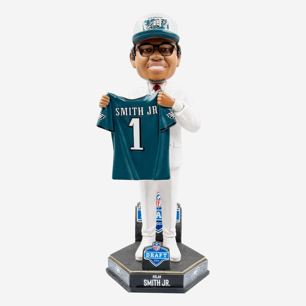 Nolan Smith Philadelphia Eagles 2023 Draft Pick Bobblehead FOCO - FOCO.com