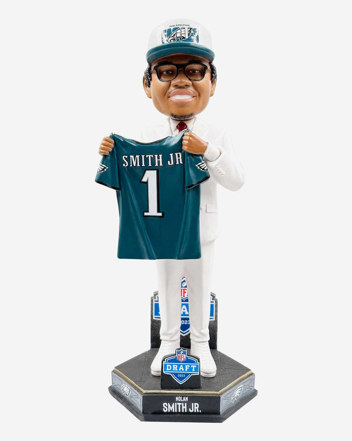 Nolan Smith Philadelphia Eagles 2023 Draft Pick Bobblehead FOCO - FOCO.com