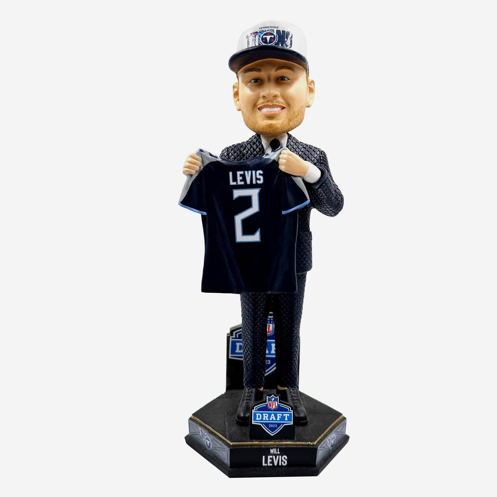 Will Levis Tennessee Titans 2023 Draft Pick Bobblehead FOCO - FOCO.com