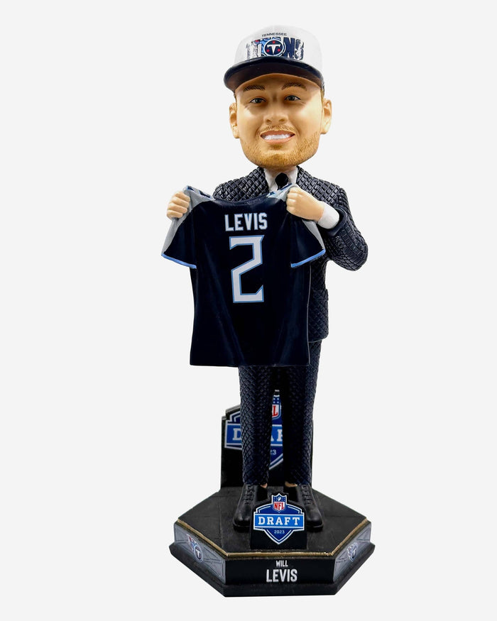 Will Levis Tennessee Titans 2023 Draft Pick Bobblehead FOCO - FOCO.com