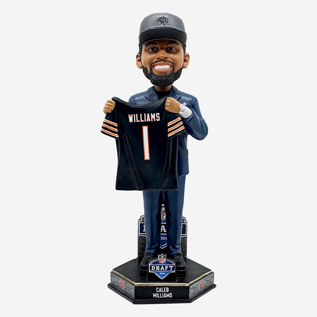 Caleb Williams Chicago Bears 2024 Draft Pick Bobblehead FOCO - FOCO.com