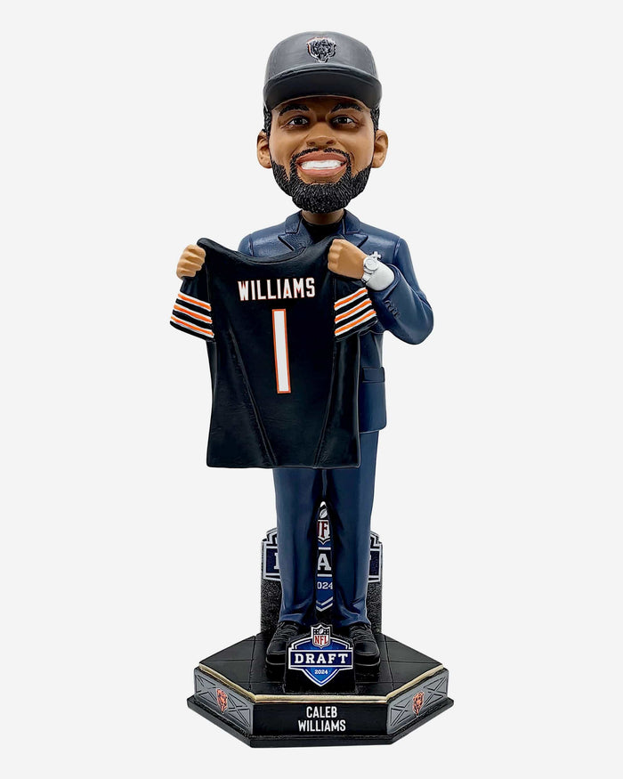 Caleb Williams Chicago Bears 2024 Draft Pick Bobblehead FOCO - FOCO.com