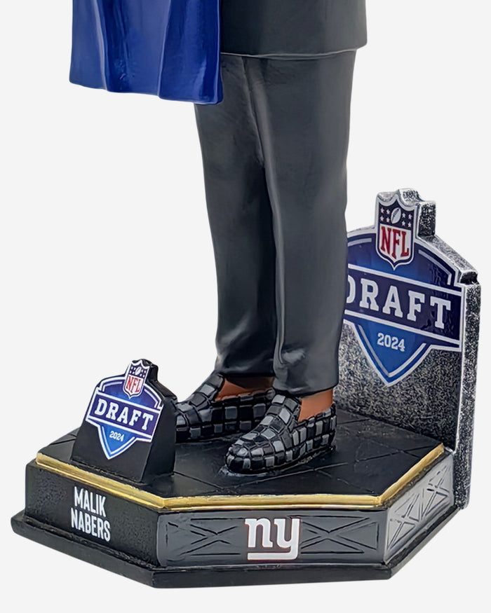 Malik Nabers New York Giants 2024 Draft Pick Bobblehead FOCO - FOCO.com