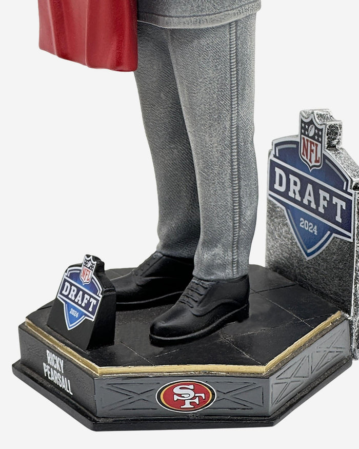 Ricky Pearsall San Francisco 49ers 2024 Draft Pick Bobblehead FOCO - FOCO.com