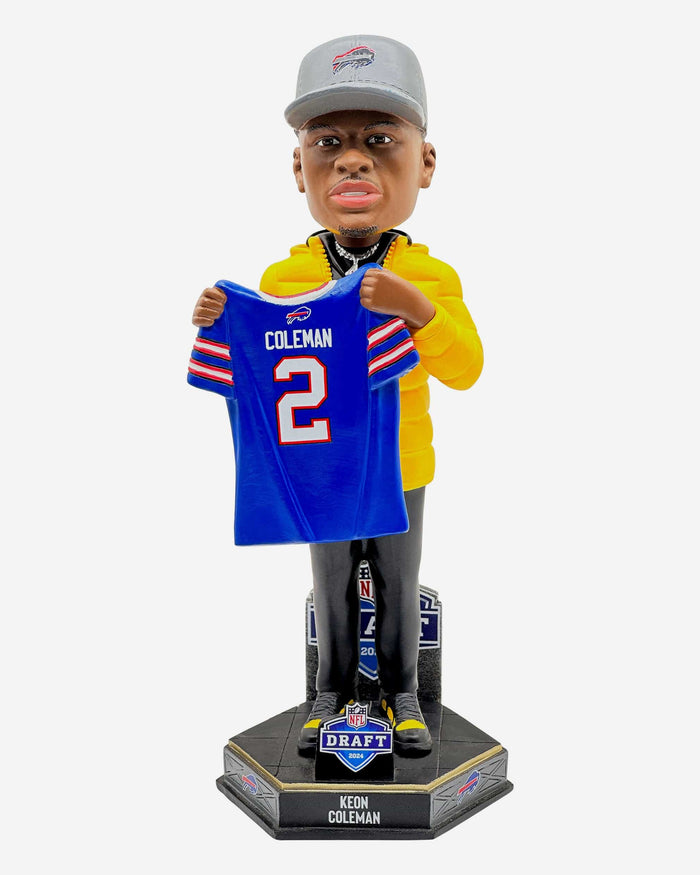 Keon Coleman Buffalo Bills 2024 Draft Pick Bobblehead FOCO - FOCO.com