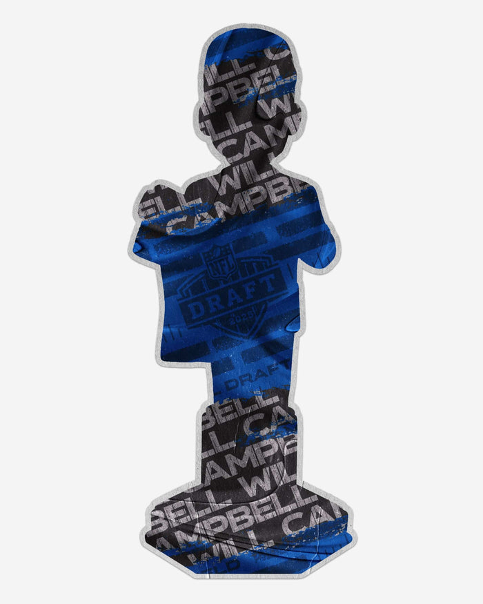 Will Campbell New England Patriots 2025 NFL Draft Pick Number 4 Bobblehead FOCO - FOCO.com