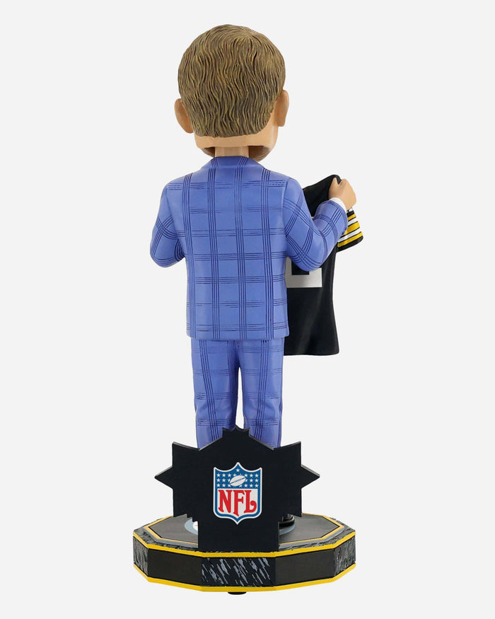 Terry Bradshaw Pittsburgh Steelers 1970 NFL Draft Pick Bobblehead FOCO - FOCO.com