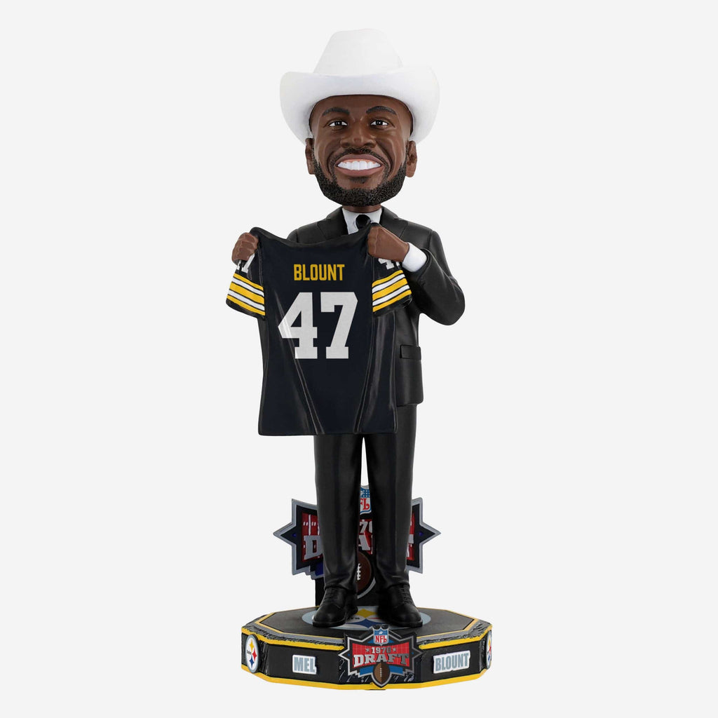 Mel Blount Pittsburgh Steelers 1970 NFL Draft Pick Bobblehead FOCO - FOCO.com